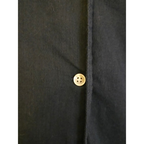 Birds of Paradis California Button Front Blouse Blue Boho Chic Top Size L - Picture 10 of 13